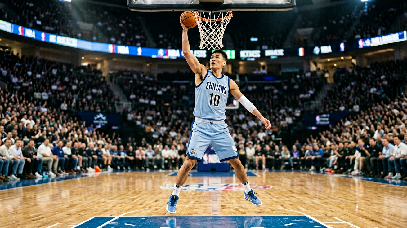 NBA篮球比赛现场，全球体育赛事数据覆盖